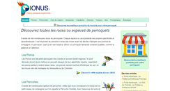 Desktop Screenshot of pionus.fr