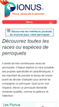 Mobile Screenshot of pionus.fr